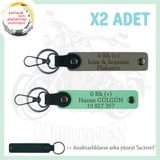 MiaWiki 0 Rh (+) Kan Grubu Motosiklet Anahtarlık, Standart, MH-KAN-MT-9760x2, Kül Gri-Yeşil-lacivert, üniseks-yetişkin