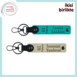 MiaWiki 61 Trabzon Temalı Hatıra Anahtarlık Set, Standart, MH-KAN-61-241x2, koyu turkuaz-sütlü kahve, üniseks-yetişkin