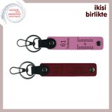 MiaWiki 61 Trabzon Yazılı Anahtarlık Takımı Pembe-Bordo, Standart, MH-KAN-61-319x2, pembe-bordo, üniseks-yetişkin