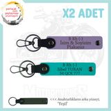 MiaWiki Acil Durum Anahtarlığı Motosiklet Severlere Özel, Standart, MH-KAN-MT-8870x2, Mor Menekşe-Koyu Turkuaz-yeşil, üniseks-yetişkin