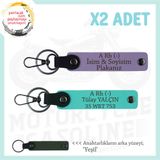 MiaWiki Acil Durum Anahtarlık Motosiklet, Standart, MH-KAN-MT-6913x2, Mor Menekşe-Turkuaz-yeşil, üniseks-yetişkin
