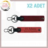 MiaWiki Adana Şıklığı Hediyelik Şehir Yazılı Anahtarlık, Tek Ebat, MH-KAN-01-2113x2, Nar Çiçeği-Açık Yeşil, üniseks-yetişkin