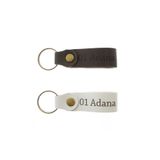 MiaWiki Adana Yazılı İkili Set Deri Anahtarlık, Standart, MH-AN8901X2, üniseks-yetişkin