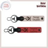 MiaWiki Ayyıldız Kurt Göktürk Anahtarlık Seti, Standart, MH-KAN-33419x2, pudra-nar çiçeği, üniseks-yetişkin
