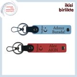 MiaWiki Ayyıldız ve Türkiye 2'li Anahtarlık Seti, Tek Ebat, MH-KAN-33599x2, gök mavi-nar çiçeği, üniseks-yetişkin