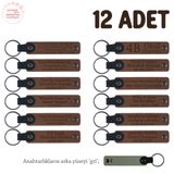 MiaWiki Babalar Günü Hediyesi İsim Yazılı Anahtarlık, Standart, MH-KAN8545X12, Kahverengi & Gri, üniseks-yetişkin