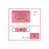 MiaWiki Baş Harfli İsme Özel Cüzdan ve Anahtarlık Seti Pembe, Medium, MH-KCA5742, üniseks-yetişkin
