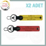 MiaWiki Bikerlar İçin İsim Plaka Kan Grubu Anahtarlık, Standart, MH-KAN-MT-4924x2, Nar Çiçeği-Sarı, üniseks-yetişkin