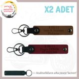 MiaWiki Deri Anahtarlık Motosiklet İsim Plaka Kan Grubu, Standart, MH-KAN-MT-8416x2, Açık Kahve-Bordo-lacivert, üniseks-yetişkin
