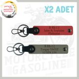MiaWiki Hız Aşıkları İçin Özel Anahtarlık, Standart, MH-KAN-MT-5119x2, Nar Çiçeği-Kül Gri, üniseks-yetişkin