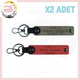 MiaWiki Hız Aşıkları İçin Özel İsim Plaka Anahtarlık, Standart, MH-KAN-MT-4319x2, Nar Çiçeği-Kül Gri, üniseks-yetişkin