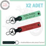 MiaWiki Hız Tutkunlarına İsim Ve Plaka Yazılı Anahtarlık, Tek Ebat, MH-KAN-MT-12016x2, Nar Çiçeği-Yeşil-lacivert, üniseks-yetişkin