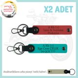 MiaWiki İsim Plaka A+ Kan Grubu Yazılı Anahtarlık, Standart, MH-KAN-MT-5954x2, Nar Çiçeği-Koyu Turkuaz-sütlü kahve, üniseks-yetişkin