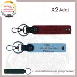 MiaWiki İsim Plaka Kan Grubu Yazılı Anahtarlık Motor, Standart, MH-KAN-MT-10546x2, Gök Mavi-Bordo-lacivert, üniseks-yetişkin