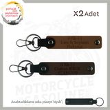 MiaWiki İsim Plaka Kan Grubu Yazılı Motor Anahtarlık, Standart, MH-KAN-MT-10433x2, Açık Kahve-Koyu Kahve-siyah, üniseks-yetişkin