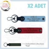 MiaWiki İsim Plaka Kan Grubu Yazılı Motor Anahtarlık, Tek Ebat, MH-KAN-MT-6785x2, Kırmızı-Gök Mavi-yeşil, üniseks-yetişkin