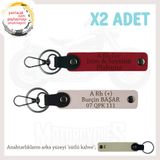MiaWiki İsim Plaka ve A+ Kan Grubu Kişiye Özel Anahtarlık, Standart, MH-KAN-MT-5815x2, Kırmızı-Pudra-sütlü kahve, üniseks-yetişkin
