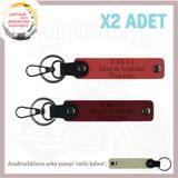 MiaWiki İsim Plaka ve Kan Grubu Yazılı Anahtarlık, Standart, MH-KAN-MT-10933x2, Nar Çiçeği-Bordo-sütlü kahve, üniseks-yetişkin