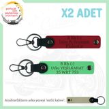 MiaWiki İsim Plaka ve Kan Grubu Yazılı Motor Anahtarlık, Standart, MH-KAN-MT-8784x2, Kırmızı-Gök Mavi-sütlü kahve, üniseks-yetişkin
