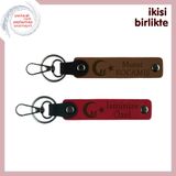 MiaWiki İsimli 2'li Hediye Anahtarlık Çocuk Ayyıldız, Standart, MH-KAN-34580x2, açık kahve-kırmızı, üniseks-yetişkin