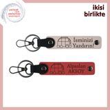 MiaWiki Karavan Temalı Anahtarlık Seti 2'li, Standart, MH-KAN-35241x2, pudra-nar çiçeği, üniseks-yetişkin