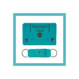 MiaWiki Kişisel Cüzdan ve Anahtarlık Seti Koyu Turkuaz, Medium, MH-KCA5710, üniseks-yetişkin