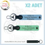 MiaWiki Kişiselleştirilmiş Anahtarlık Babaya Özel, Standart, MH-KAN-MT-8313x2, Yeşil-Gök Mavi-siyah, üniseks-yetişkin
