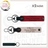 MiaWiki Kişiye Özel İsim Plaka Kan Grubu Anahtarlık, Standart, MH-KAN-MT-10813x2, Kırmızı-Pudra-lacivert, üniseks-yetişkin
