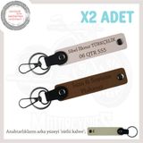 MiaWiki Kişiye Özel Motorcu Anahtarlığı İsim Plaka, Standart, MH-KAN-MT-11460x2, Açık Kahve-Pudra-sütlü kahve, üniseks-yetişkin