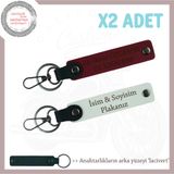 MiaWiki Kişiye Özel Motosiklet Anahtarlık 2'li Set, Standart, MH-KAN-MT-11486x2, Beyaz-Bordo-lacivert, üniseks-yetişkin