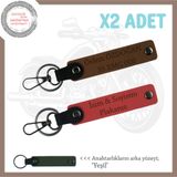 MiaWiki Kişiye Özel Plaka İsimli Motorcu Deri Anahtarlık, Standart, MH-KAN-MT-11924x2, Nar Çiçeği-Açık Kahve-yeşil, üniseks-yetişkin