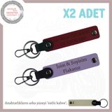 MiaWiki Lojistik Firma Çalışanlarına Özel İsim Plaka Yazılı Anahtarlık, Standart, MH-KAN-MT-11848x2, Mor Menekşe-Bordo-sütlü kahve, üniseks-yetişkin