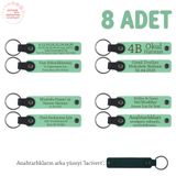 MiaWiki Minik Öğrencilerin İsmi Yazılı Karne Hediyesi, Standart, MH-KAN8535X8, Açık Yeşil & Lacivert, üniseks-çocuk
