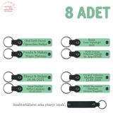 MiaWiki Miniklere Özel İsim Yazılı Karne Hediyesi, Standart, MH-KAN8524X8, Açık Yeşil & Siyah, üniseks-çocuk