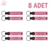 MiaWiki Miniklere Özel İsim Yazılı Karne Hediyesi, Standart, MH-KAN8576X8, Pembe, üniseks-çocuk
