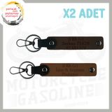 MiaWiki Motor Severe İsim Plaka Kan Grubu Anahtarlık, Standart, MH-KAN-MT-4614x2, Açık Kahve-Koyu Kahve, üniseks-yetişkin