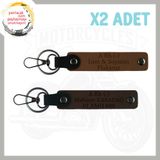 MiaWiki Motor Severe İsim Plaka Kan Grubu Anahtarlık, Standart, MH-KAN-MT-4814x2, Açık Kahve-Koyu Kahve, üniseks-yetişkin