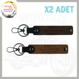 MiaWiki Motor Severe İsim Plaka Kan Grubu Anahtarlık, Standart, MH-KAN-MT-5214x2, Açık Kahve-Koyu Kahve, üniseks-yetişkin
