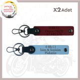 MiaWiki Motor Severler Anahtarlık İsim Plaka Kan Grubu, Standart, MH-KAN-MT-4435x2, Gök Mavi-Bordo, üniseks-yetişkin