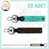 MiaWiki Motor Severlere Özel İsim Plaka Kan Grubu Anahtarlık, Standart, MH-KAN-MT-9622x2, Koyu Kahve-Turkuaz-sütlü kahve, üniseks-yetişkin