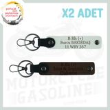 MiaWiki Motor Tutkunlarına İsim Plaka Kan Grubu Anahtarlık, Standart, MH-KAN-MT-5241x2, Koyu Kahve-Beyaz, üniseks-yetişkin