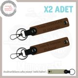 MiaWiki Motor Tutkunlarına İsim Ve Plaka Yazılı Deri Anahtarlık, Standart, MH-KAN-MT-11468x2, Açık Kahve-sütlü kahve, üniseks-yetişkin