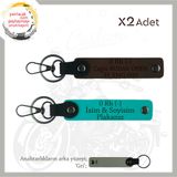 MiaWiki Motor Tutkunlarına Özel İsim Plaka Anahtarlık, Standart, MH-KAN-MT-10646x2, Koyu Turkuaz-Koyu Kahve-gri, üniseks-yetişkin