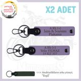 MiaWiki Motor Tutkunlarına Özel İsim Plaka Kan Grubu, Standart, MH-KAN-MT-5919x2, Mor Menekşe-yeşil, üniseks-yetişkin