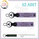 MiaWiki Motor Tutkunlarına Özel İsim Plaka Kan Grubu, Standart, MH-KAN-MT-9919x2, Mor Menekşe-yeşil, üniseks-yetişkin