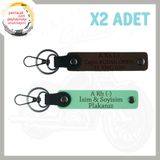 MiaWiki Motora Özel İsim Plaka ve Kan Grubu Anahtarlık, Standart, MH-KAN-MT-4983x2, Yeşil-Koyu Kahve, üniseks-yetişkin
