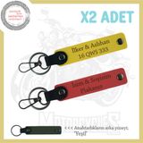 MiaWiki Motorcu Dostlara Özel İsim ve Plaka Yazılı Anahtarlık, Standart, MH-KAN-MT-11986x2, Nar Çiçeği-Sarı-yeşil, üniseks-yetişkin