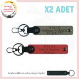 MiaWiki Motorcular İçin Kişiselleştirilmiş Anahtarlık, Standart, MH-KAN-MT-5958x2, Nar Çiçeği-Kül Gri-siyah, üniseks-yetişkin