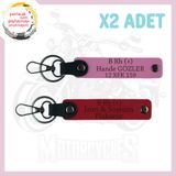 MiaWiki Motorsiklet Kullanıcılarına Özel Anahtarlık, Standart, MH-KAN-MT-5281x2, Kırmızı-Pembe, üniseks-yetişkin