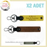 MiaWiki Motorsiklet Tutkunlarına Özel İsim Plaka Kan Grubu Anahtarlık, Standart, MH-KAN-MT-5462x2, Açık Kahve-Sarı-gri, üniseks-yetişkin
